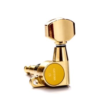 Tarraxa Blindada (R6) Canhoto Dourada (6 Peças) Gotoh SG360