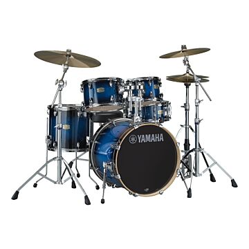 Bateria Yamaha Stage Custom Birch Deep Blue Sunburst
