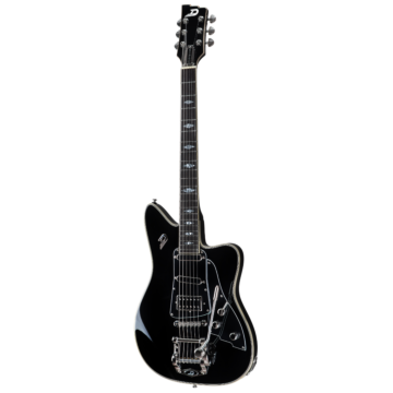 Guitarra Duesenberg Paloma Black - Vista Frontal Completa