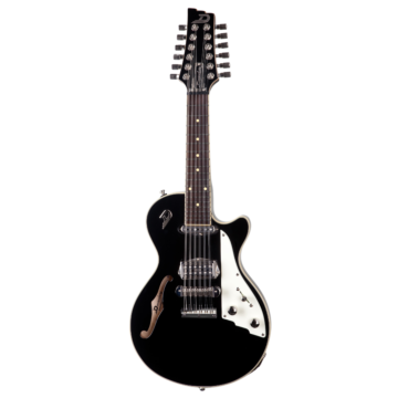 Duesenberg Mando 12-String Black DMG-BK - Imagem Oficial em Alta Resolução