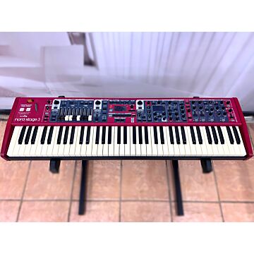 Teclado Nord Stage 3 Compact - Vermelho - Usado