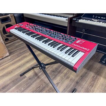 Teclado Sintetizador Nord Wave 2 Vermelho Usado - Profissional