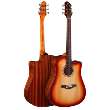Violão PEARL RIVER S50E-DC 41" com Estojo e Acessórios