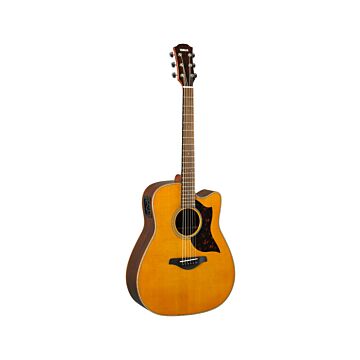 Violão Folk Yamaha A1R VINT NT//02 - Eletro Acústico com Cordas de Aço