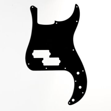 Escudo Para Baixo Precision Bass Preto 3P Spirit 611-BK