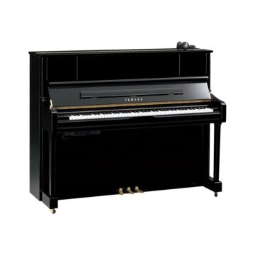 YAMAHA U1J SC3 PE - Piano Acústico Vertical com Sistema de Silenciamento