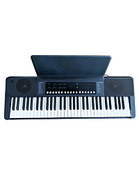 Teclado Bulara KB-161 Preto 61 Teclas Sensíveis - Vista Frontal