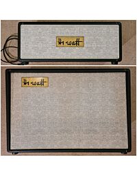 HIWATT 40TH ANNIVERSARY LIMITED EDITION Único no mundo à venda, este exemplar handwired é o número 22 de 40 fabricados. Raríssimo Gold Script Plexi Logo com os controles em cima, este amp tem um timbre ímpar, com circuito próximo do 504 mas com 4 inputs e