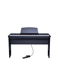 P60 Pearl River Piano Digital Preto com estante W Bivolt