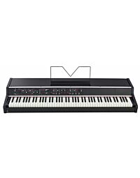 O Artista está equipado com 88 teclas de ação de martelo, sensível à velocidade com teclado de sensor triplo e vem com 5 slots para serem preenchidos com nossos módulos. A versão básica vem com os módulos Electric piano e Sound collection.-Piano Digital |