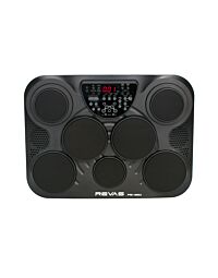 Roland revas pb-350 bateria portátil Bateria Eletrônica Portátil - Mini kit de bateria eletrônica com 7 pads sensitivos e dois pedais controladores de bumbo e chimbal. Possui 265 sons, 50 kits customiza´veis e 100 acompanhamentos. Metrônomo incluso e grav