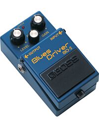 BD-2 Blues Driver A Distorção Perfeita para Blues Ter um BD-2 é como ter um amplificador valvulado com timbre bluesy num compacto pedal de efeitos. Seja como um drive suave e natural ou como uma distorção saturada, o BD-2 proporciona toda a expressividade
