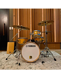 Bateria Yamaha Stage Custom Hip SBPOF4H CLW - Usada (Sem Ferragens/Pratos)