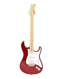 Guitarra Tagima T-800 CA 3S Escala Clara, Escudo White - Candy Apple - Tagima Brasil