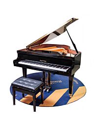 GH160C Kayserburg Piano Acústico de Cauda Heritage Series Ebony Polish | Teclacenter