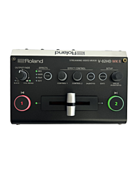 Mixer de Vídeo Roland V-02HD MK2 SHOWROOM - Streaming 2 Câmeras HDMI