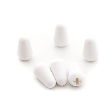 Knob Chaves Seletoras Guitarra Branco (6 Uns) Spirit PST6-WH 1