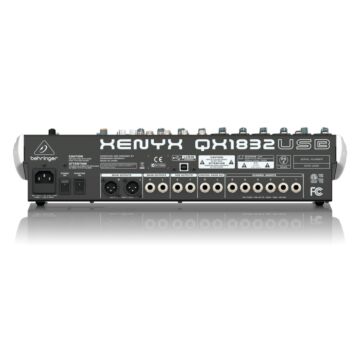 Mixer com 18 canais BiVolt - QX1832USB - Behringer 1