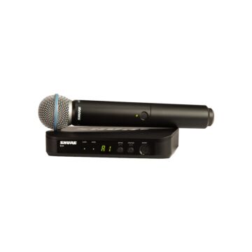 Sistema sem fio com microfone de mao BLX24BR/B58-M15 Shure 1