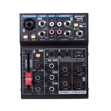 Mesa de Som 5 Canais Interface/bluetooth STUDIO MIX 5 Lexsen 1 Mesa de Som 5 Canais Interface/bluetooth STUDIO MIX 5 Lexsen 1