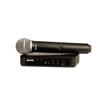 Sistema de Microfone Shure BLX24BR/PG58-J10 Sem Fio Vocais 1