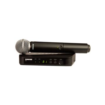 Sistema de Microfone Shure BLX24BR/SM58-M15 Sem Fio Vocal 1