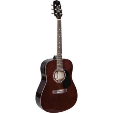 Comprar Violão Giannini GD1 EQ Eletroacústico Dreadnought Translucent Dark Wine - 1