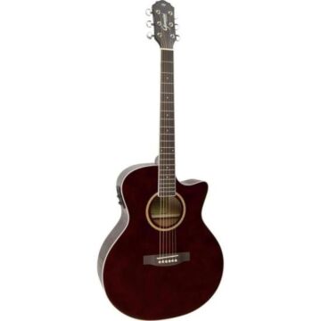 Comprar Violão Giannini GSF3 CEQ Eletroacústico Aço Translucent Dark Wine Dark Wine - 1