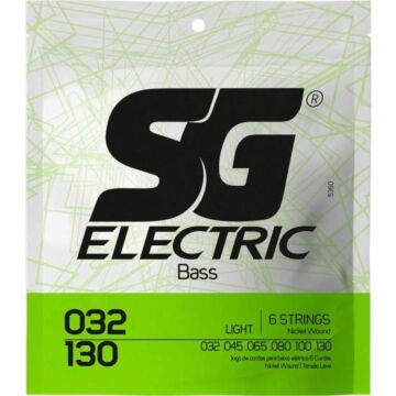 Comprar Encordoamento Para Baixo 6 Cordas 0.32 Light SG - 1