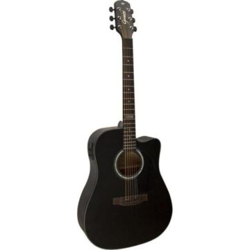 Comprar Violão Giannini GF1D CEQ Eletroacústico Aço Satin Black - 1