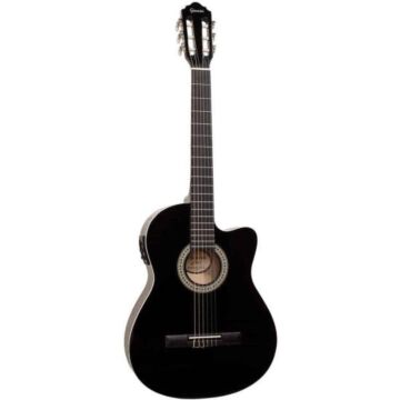 Comprar Violão Giannini Start NF14 CEQ Eletroacústico Nylon Preto - 1