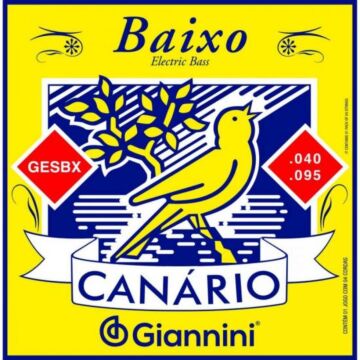 Comprar Encordoamento Para Contrabaixo 4 Cordas .040 Giannini GESBX G - 1