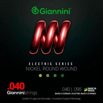 Comprar Encordoamento Para Contrabaixo .040 Giannini GEEBRL - 1