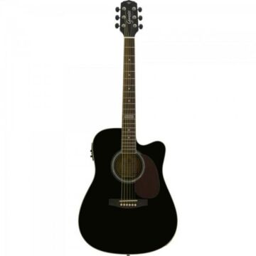 Comprar Violão Giannini GF1D CEQ Eletroacústico Aço Preto - 1