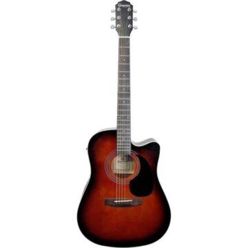 Comprar Violão Giannini Performance Deluxe Dreadnought Ceq Sunburst - 1