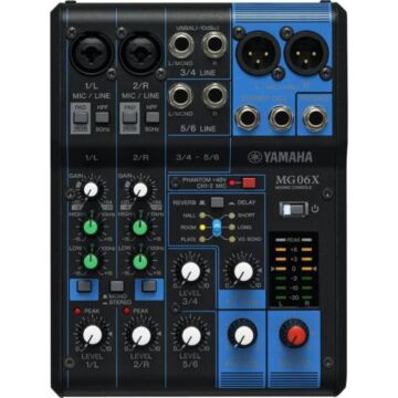 Comprar Mesa de Som Yamaha MG06X 6 Canais Bivolt Preta - 1