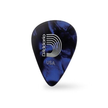 Comprar Palheta Celulóide Azul Perolada Pesada D Addario 1CBUP6-10 - 1
