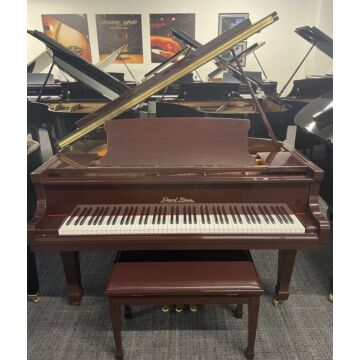 Comprar GP150 Pearl River Piano Acústico Cauda com Banqueta - Grained Mahogany Polish 150cm com Banqueta| Teclacenter - 1