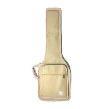 Capa Guitarra Extra Bolso Cargo - Nylon 600 Bege 1