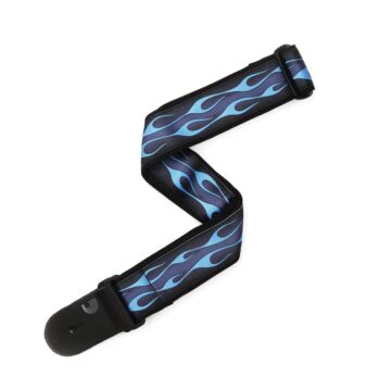 Comprar Correia Tecido Hot Rod Flame Azul D Addario 50F10 - 1