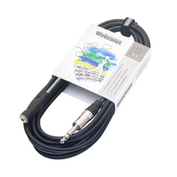 Cabo Extensão Fone De Ouvido Phc10 P10 1/4 X P2 3,5 Wireconex 1