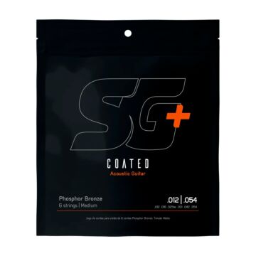 Encordoamento P/violão Fósforo Bronze Sg+ Revestido 012 1