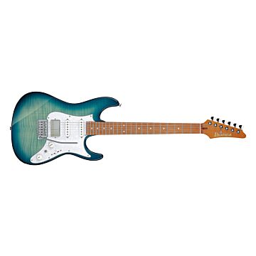 Guitarra Transparent Turquoise Burst Ibanez AZ AZ22S1F-TXB 1