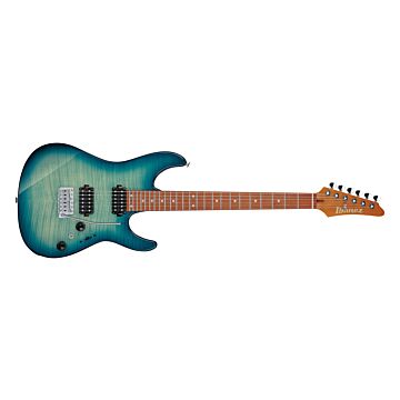 Guitarra Transparent Turquoise Burst Ibanez AZ AZ24S1F-TXB 1