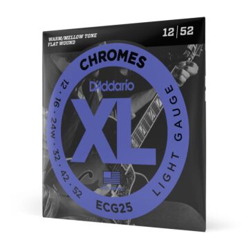 Encordoamento Guitarra 12-52 D Addario XL Chromes ECG25 1
