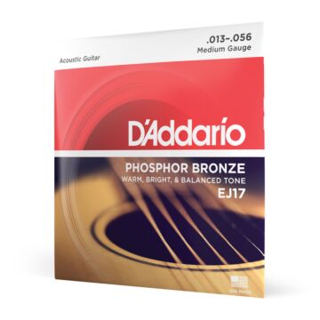 Encordoamento Violão Aço 13-56 D Addario Phosphor EJ17 1