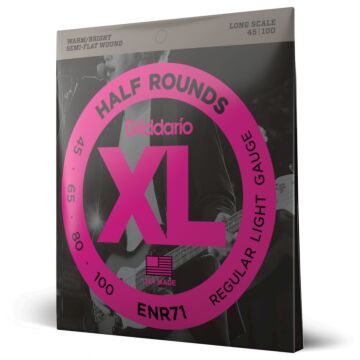 Encordoamento Baixo 4C 45-100 D Addario Half Rounds ENR71 1