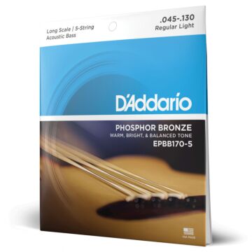 Encordoamento Baixolão 5C 45-130 D Addario Phosphor Bronze 1