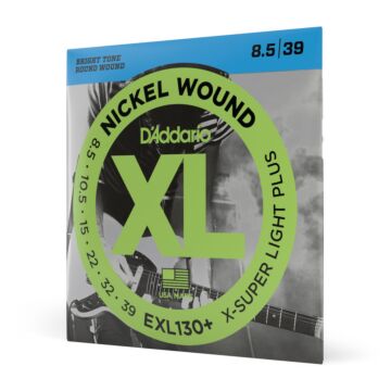 Encordoamento Guitarra 8.5-39 D Addario XL Nickel EXL130+ 1