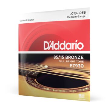 Encordoamento Violão Aço 13-56 D'Addario85/15 Bronze EZ930 1